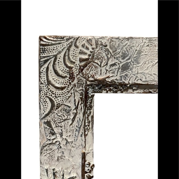 NEW Hand Decorated & Painted 5 x 7” Wooden Frame. One Of A Kind. - Picture 12 of 12